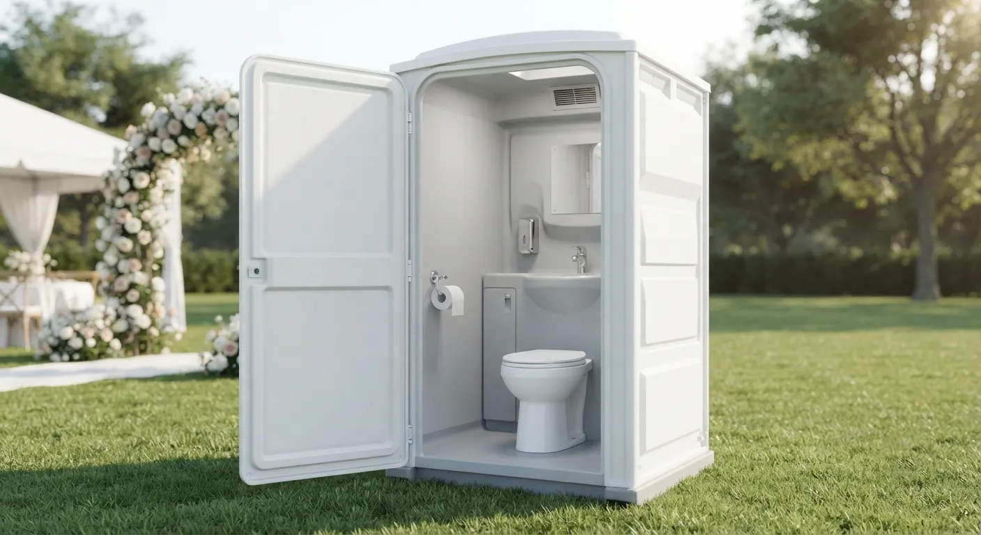 Deluxe Flushable Porta Potty in Salinas, CA