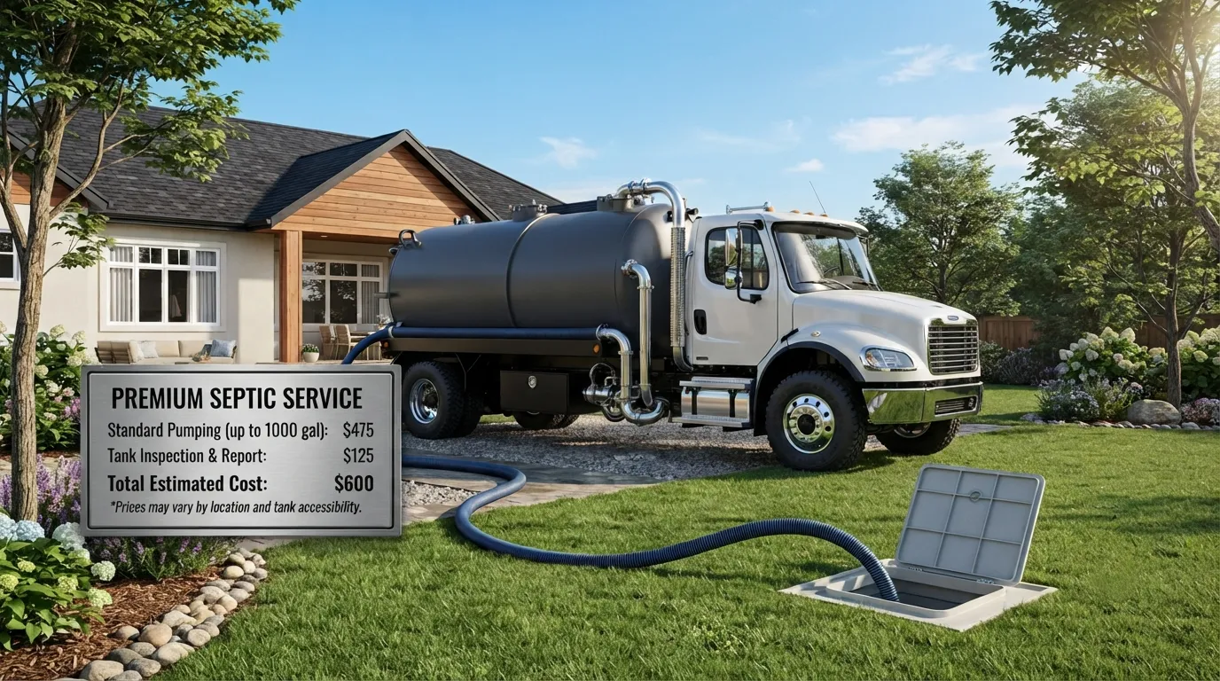Septic Tank Pumping Cost in Salinas, CA