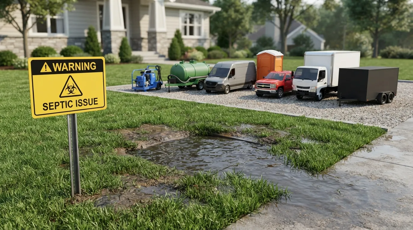 Septic Tank Warning Signs in Salinas, CA