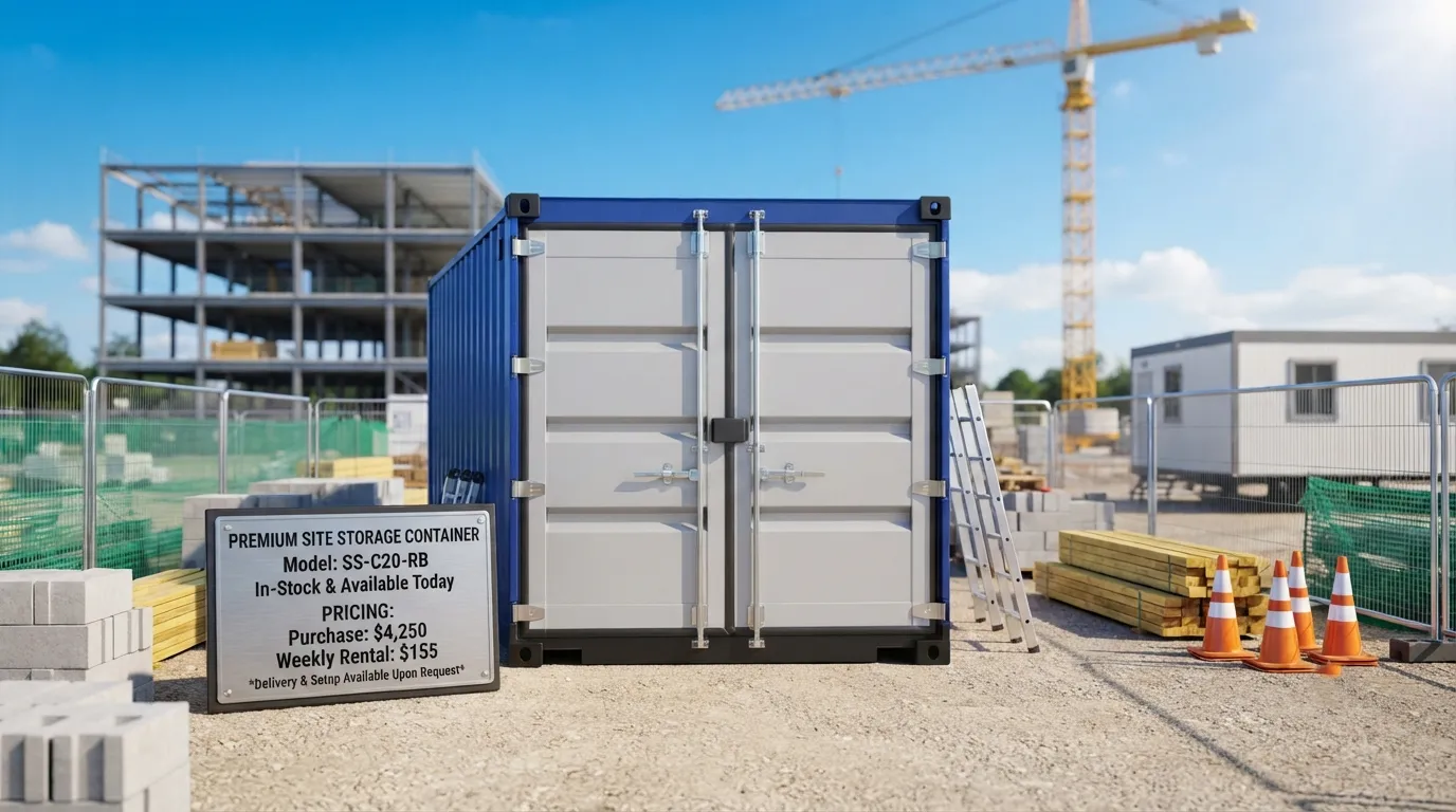 Storage Container Rental Cost in Salinas, CA